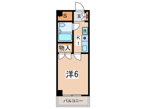 エクレール東林間 ２番館の物件間取画像